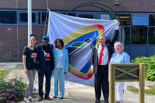 The event was attended by Councillor Jacky Alty, Councillor Jane Bell, Deputy Mayor Councillor Chris Lomax and Preston Windrush representatives