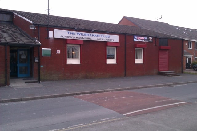 The Wilbraham Club on Geoffrey Street, Preston is another members-only watering hole that admits North End supporters and non-members on matchdays