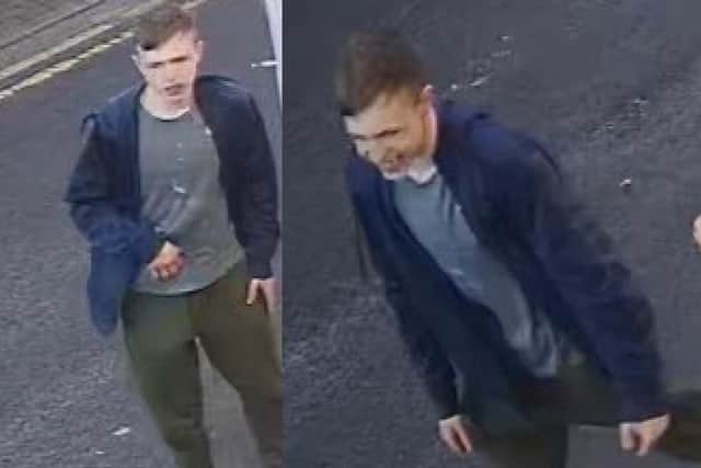 Do you know this person? Police want to speak to them after a young girl was subjected to transgender abuse and attacked in Great Harwood. (Credit: Lancashire Police)