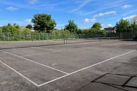The plan is to replace the rarely-used tennis courts with a new multi-use games area (image via South Ribble Borough Council)