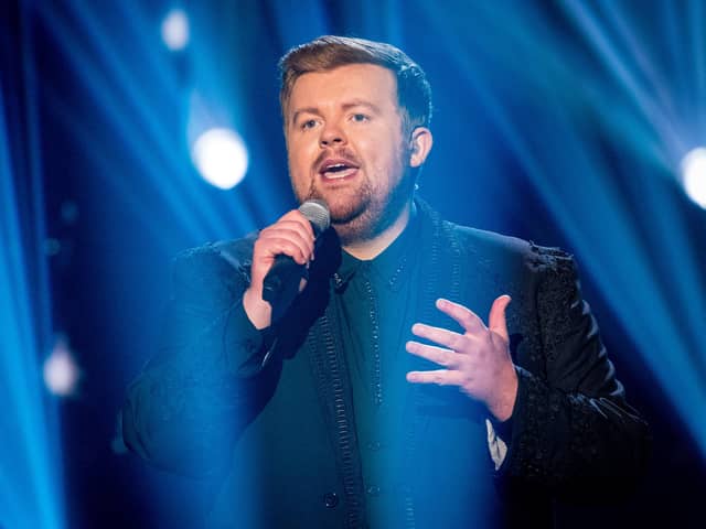 James Shields from Lancaster performed as his idol Gary Barlow in ITV's Starstruck competition.
