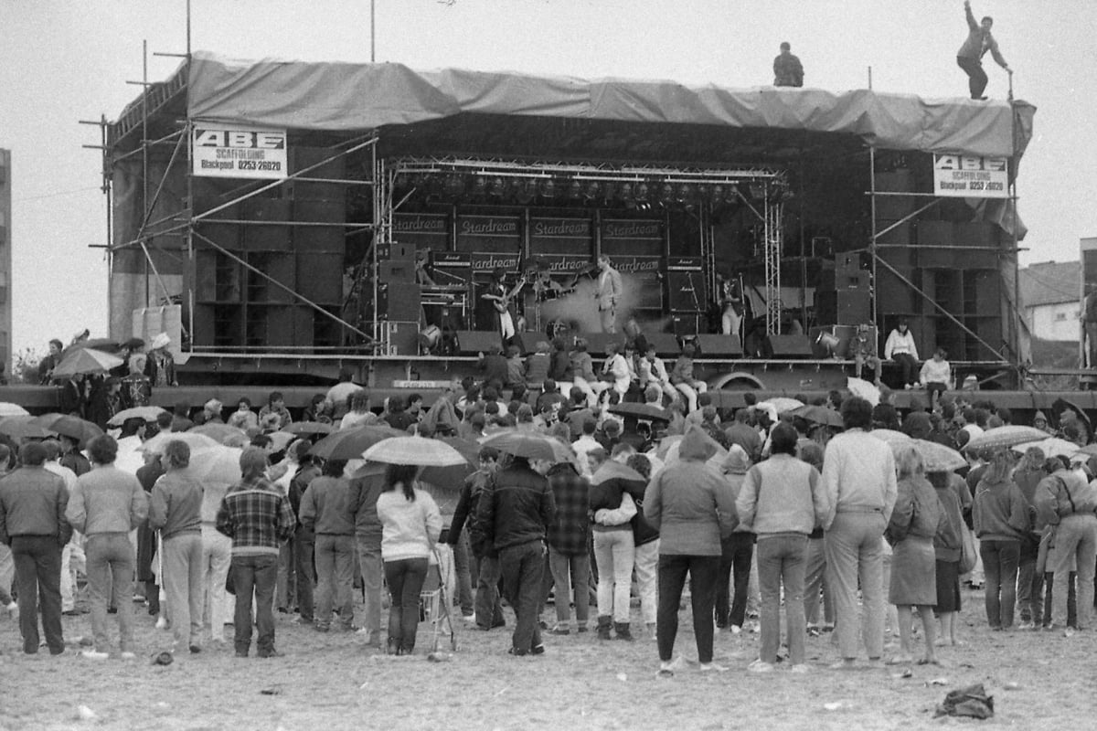 See what life was like in Morecambe, Fleetwood, Lytham and Garstang back in 1986
