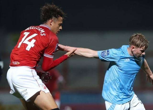 Rhys Williams is on loan with Morecambe until January Picture: Lewis Storey/Getty Images