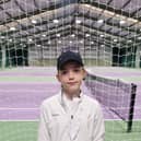 Young tennis ace Annabel Benson