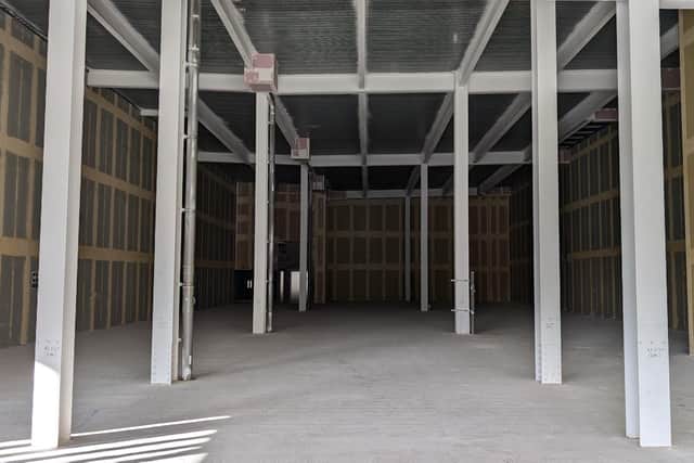 Construction of the building was a logistical challenge because of its location, those involved with the development have said