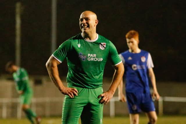 Carl Grimshaw has scored more than 500 goals for Charnock Richard (photo: Steven Taylor)