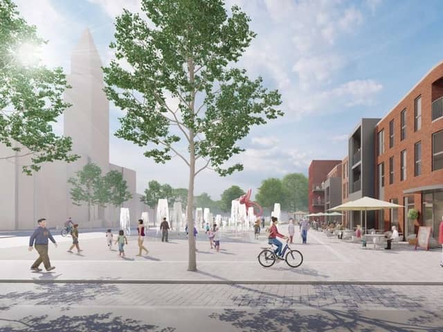 Chorley's proposed new civic square would provide a focal point for events and be a place to meet