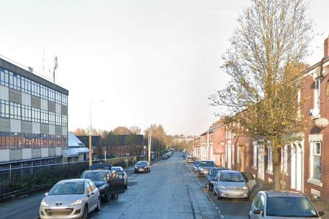 A man and woman were walking along Hartington Road in Preston when they were attacked by a group of youths. (Credit: Google)
