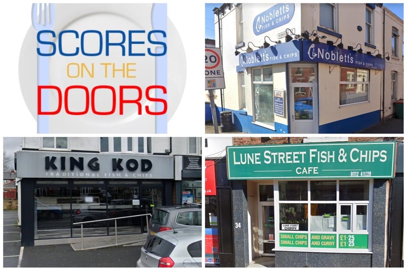 Below are the 'elite' chippies in Preston with three consecutive 5 star hygiene ratings