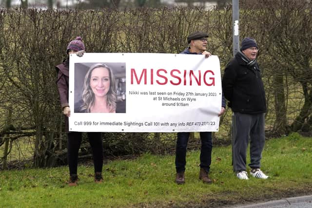 Anybody who has seen Nicola, or has information about where she might be, is asked to call 101, quoting log number 565 of January 30 (Credit: Danny Lawson/ PA)