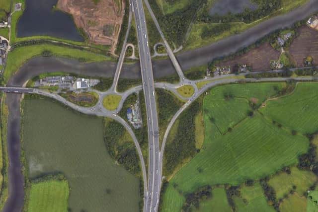 Over 40 motorists ignored the matrix signs following two collisions on the M6 (Credit: Google)