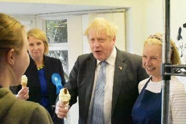 South Ribble Tory MP Katherine Fletcher welcomed the Prime Minister to Leyland
