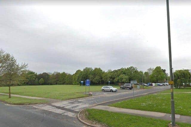 The plot where the planned extra care facility is set to be built on West Paddock in Leyland.