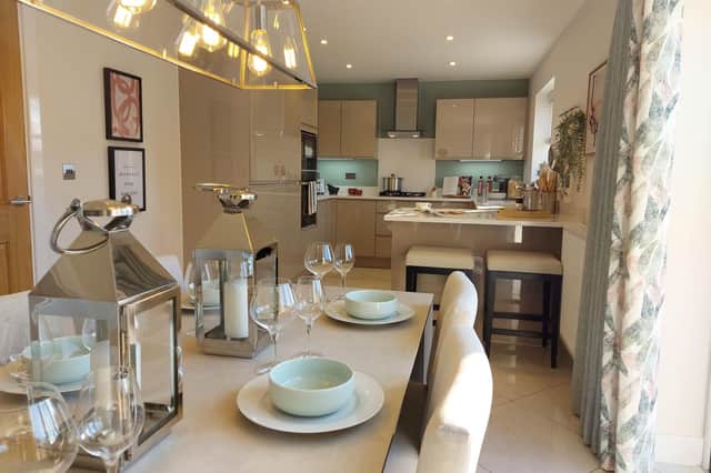 The kitchen of the Hesketh Reach Bayswater show home.