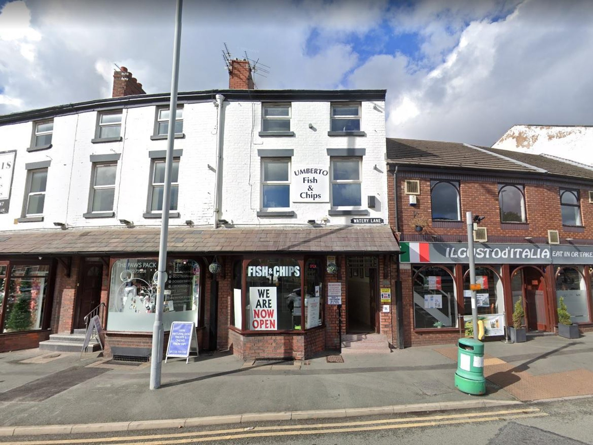Umberto's chip shop in Preston has been forced to close due to "rising costs"