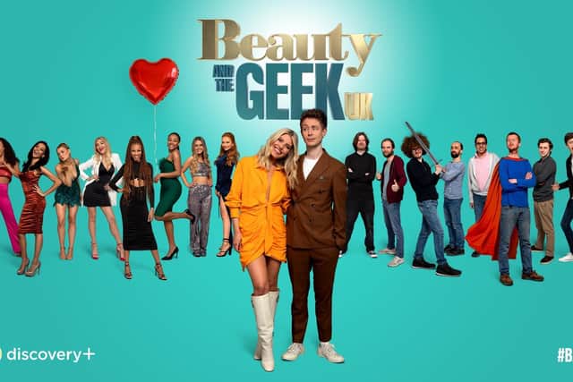 Beauty and the Geek UK first aired in 2006, narrated by David Mitchell, but the 2022 reboot is hosted by presenters Matt Edmondson and Mollie King, formely of The Saturdays.