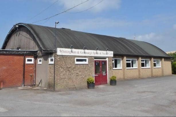 Whittingham and Goosnargh Sports and Social Club.