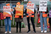 Strikes have been conducted by various NHS staff members including consultants, junior doctors, nurses, and ambulance workers. Picture: Stefan Rousseau/PA