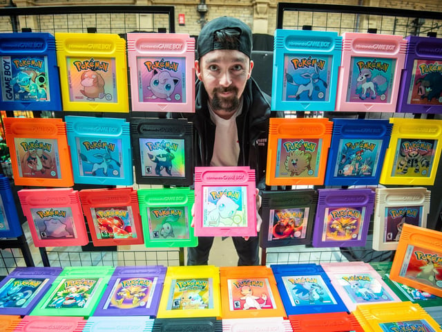 There was a range of stalls selling merchandise.
