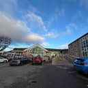 The reception building at Holgates Holiday Park in Silverdale today.