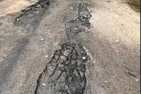 The drive has been ruined