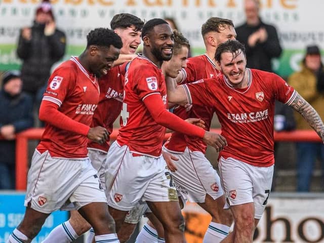Morecambe are looking to take advantage of 10 home matches between now and the end of the season Picture: Morecambe FC