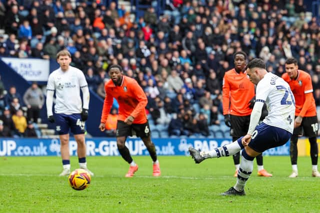 Sam Greenwood scores
