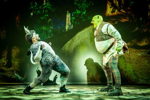 The production features a stellar cast line up including Antony Lawrence as Shrek