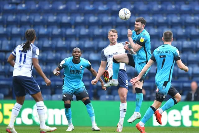 Preston North End's Deepdale clash with Millwall in April ended in a 1-1 draw