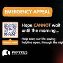 PAPYRUS emergency appeal