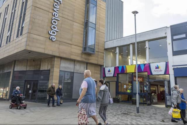 Morecambe's Arndale Centre is up for auction with a guide price of £2m. Picture from Allsop agents.