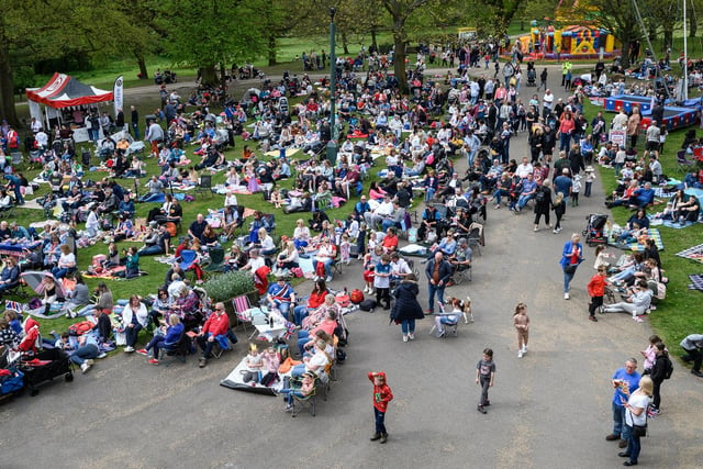 Chorley's annual Picnic in the Park event was held at Astley Park last weekend with a big screen this year to watch the Coronation of King Charles and Queen Camilla