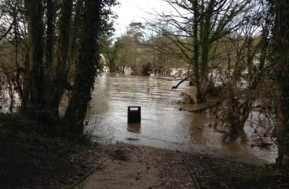 The river Lune at Halton.