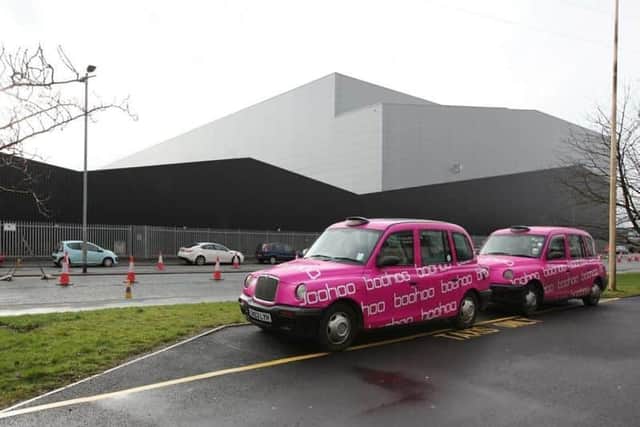 The Debenham’s Group’s (formerly boohoo’s) Burnley warehouse in Heasandford Industrial Estate, Widow Hill Road, in 2025.