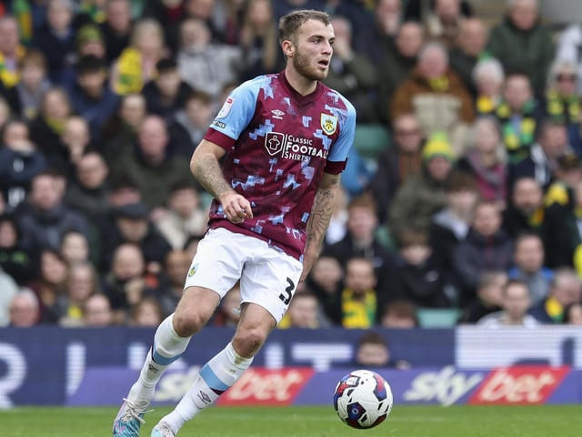 Burnley's Jordan Beyer

The EFL Sky Bet Championship - Norwich City v Burnley - Saturday 4th February 2023 - Carrow Road - Norwich