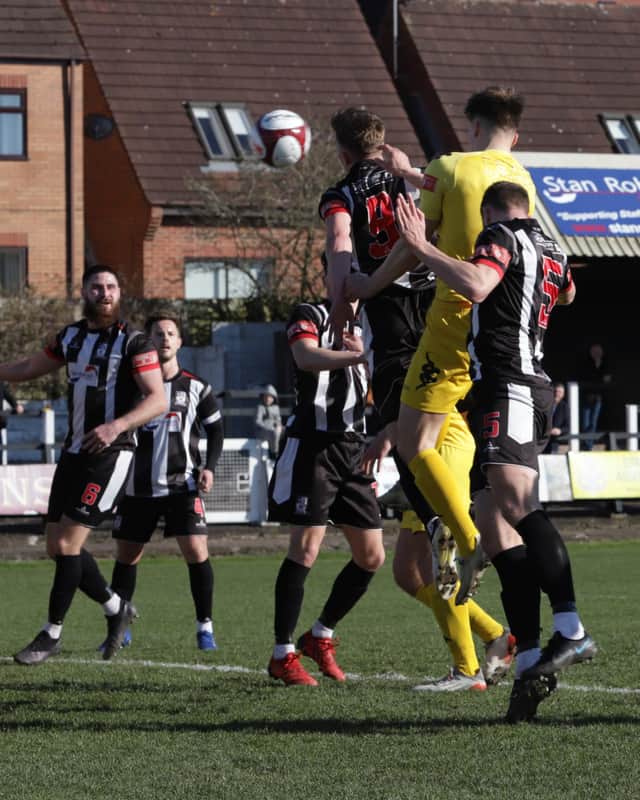 Jack Byrne heads home for Lancaster (photo: Phil Dawson)