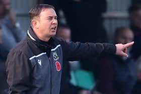 Morecambe manager, Derek Adams  Picture: James Chance/Getty Images
