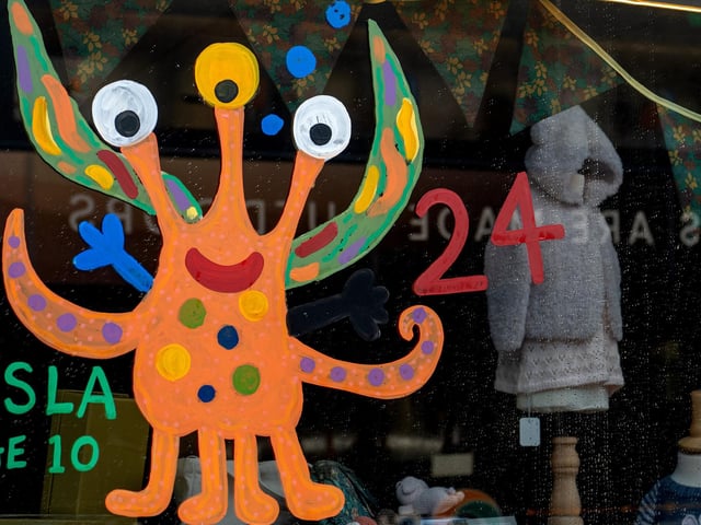 Longridge charity Monster Hunt organised by India of Apricot Sulphur Design to raise funds for Headway and Longridge Brownies.