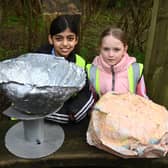 Pupils at St Stephen's C of E Primary School in Preston made artefacts based on the Easter story, which were dotted around the school's environmental area for a special Easter trail.
