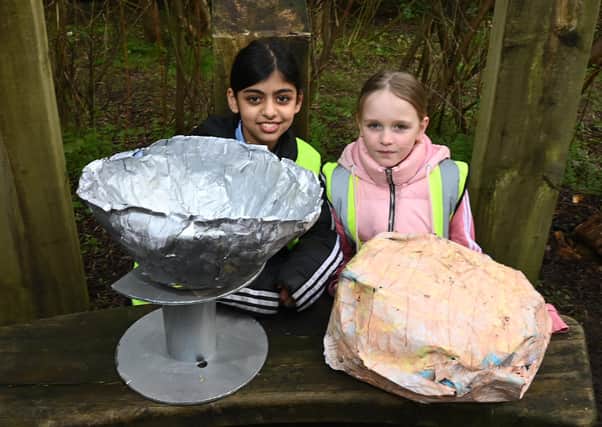 Pupils at St Stephen's C of E Primary School in Preston made artefacts based on the Easter story, which were dotted around the school's environmental area for a special Easter trail.