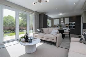 A representative image of The Cambridge kitchen and dining area
