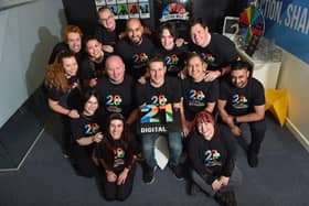 Agency celebrating 20 years in business. Photo Clive Lawrence