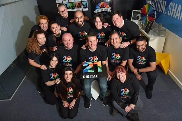 Agency celebrating 20 years in business. Photo Clive Lawrence