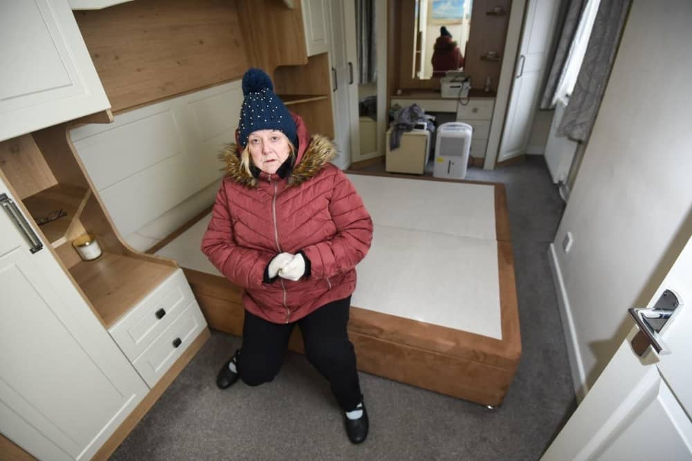 Carole must wait five days for a plumber - and she has been told she is a 'priority case.'