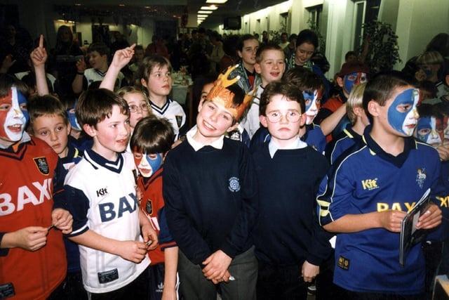 The annual Preston North End Christmas party - this one in 1997