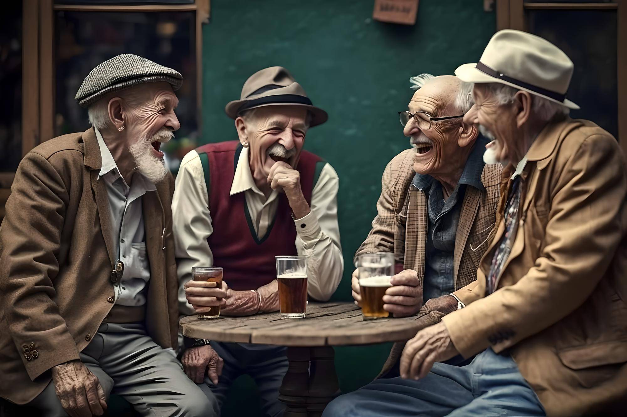Good friends are timeless they just pick up where they left off. Photo: Adobe