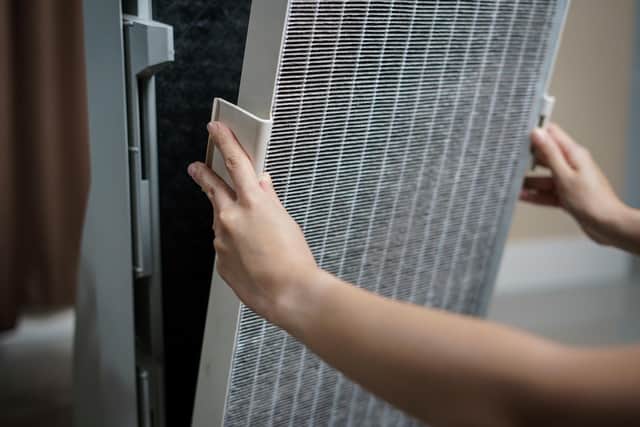 A study has shown the benefit of air filters in the classroom