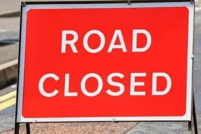 Drovers are being advised of road closures on the M55 next week