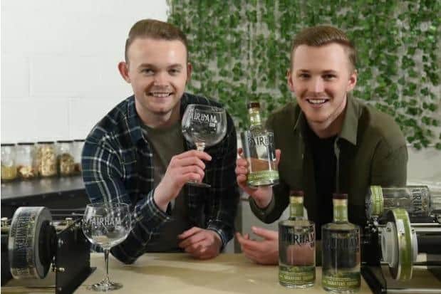 Penwortham's Ellis McKeown and Liam Stemson launched Fairham Gin in 2021 and have since won a number of prestigious national and global awards