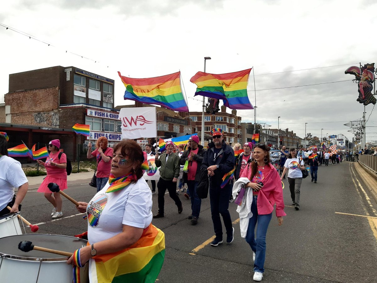 Can you see your face in the crowd as Pride Parade returns to Blackpool